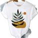 Summer European And American Cross-border Foreign Trade Wholesale T-shirts, Round-neck Casual Plus-size Loose_ecoleips.com