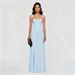 European And American Style Women's Slim Fit Pleated Halter Dress Sexy Long Skirt Tie up Bodycon Evening Banquet Dress_ecoleips.com