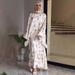 Women's Clothing Spring And Summer New Women's Comfortable Leisure Home Printed Robe Dress Set_ecoleips.com