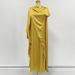 2026 Spring Casual Loose Office Dress Irregular Fashion High Street Long Dresses For Women Ladies O-neck Solid Color Beach Dress_ecoleips.com