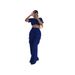 Women's Clothing New Fashion Casual Pocket Short Sleeved Top Plus Straight Trousers Suit_ecoleips.com