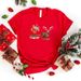 European And American Cross-border Foreign Trade Women's Clothing Christmas Merry Round Neck Printed Ladies Short Sleeve_ecoleips.com