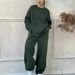Women's Casual Lounge Set – Oversized Hoodie & Joggers (Fall/Winter Essentials, Streetwear Style, 6 Colors, S-Xxxl, Polyester-Spandex Blend)_ecoleips.com