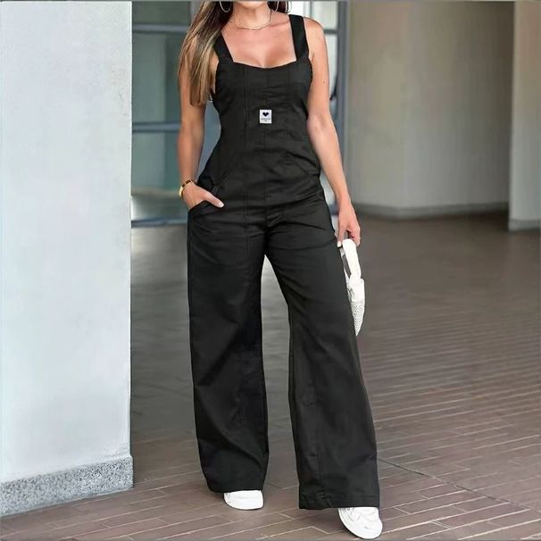 Women's Spring/Summer Suspender Zip up Jumpsuit European American Style Exclusive New Hot Selling 2026_ecoleips.com