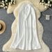 Women's Clothing Satin Skirt High Waist Slim A Line Hip Wrapped Drape Fishtail Mid Length Skirt_ecoleips.com