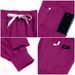 Women's Clothing Split Surgical Overalls V Neck Short Sleeves Female Hospital Scrub Suits Female Operating Room Washing Clothes_ecoleips.com