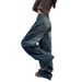 Designer Women's High Waist Straight Leg Jeans Plus Size Slimming Spring/Autumn Loose Fit Pear Shaped Figure Denim_ecoleips.com