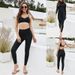 Women's Clothing Conservative Zipper Swimsuit Three Piece Set Full Coverage Sun Protection Top Tight Pants Split Swimsuit With Chest Pads_ecoleips.com