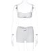 European And American Cross-border Clothing 2025 Spring New Fashion Sexy Hot Girl Camisole Top Slim-fit Shorts Women's_ecoleips.com