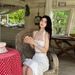 Fashionable Elastic Knitted Vest Bodycon New Color Halter For Women Hot Girl Half Skirt Set_ecoleips.com