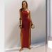 2024 New Cross-Border Hot-Selling Double-Sided High-Slit Backless Knitted Dress Beach Vacation Style_ecoleips.com