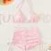 Women's Premium Quick-Dry Chlorine-Resistant Bikini Set Two-Piece Swimsuit for Swimming And Vacation_ecoleips.com