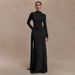 New Autumn Winter Foreign European American Women's Fashion Elegant Solid Color High-neck Long-sleeve Dress With Body-hugging Elegant Evening Gown
_ecoleips.com