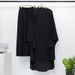Women's Muslim Loose Plus Size With Headscarf Robe Set Dress_ecoleips.com