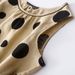 2026 Summer Dress Korean Fashion New Arts Style Women Sleeveless Polka Dot Print All-Matched Casual Cotton Linen Tank Dresses_ecoleips.com