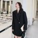 Super Stylish Black Blazer For Women, 2025 Autumn New Model, Elegant And Sophisticated With Rhinestone Embellishments_ecoleips.com