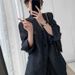 Collarless For Women 2026 Spring And Autumn New Fashion Casual Versatile Solid Color Simple Blazer Style_ecoleips.com