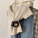 Ice Silk Knitted Short Sleeved T Shirt For Women Summer New Style Temperament Slim Fit Tops Small Bottoming T Shirt_ecoleips.com
