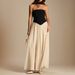 Stylish Two-Piece Casual Dress Set – Slimming Waist-Defining Long Dress With Contrast Panels (Trendy & Flattering Outfit For Women)_ecoleips.com