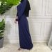 Summer Skirt For Ladies New Inner Dress Muslim Casual Dress For Women Clothing Islamic Abaya Long Sleeve Maxi Slim Inner Dress_ecoleips.com