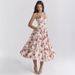Summer New High-End Double Layer French Mesh Swing Dress For Women Princess Suspender Dress_ecoleips.com