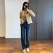 Ultra-Light Women's Short Down Jacket With 95% White Goose Down - Slim Fit Round Neck Casual Coat For Autumn Layering (White, Black, Beige, Pink)_ecoleips.com