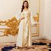Modest Abaya Dress Elegant Embroidered Abaya Dress – Modest Long Sleeve Maxi Gown With Floral Lace Trim_ecoleips.com