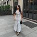 Summer Women's Elegant Polka Dot Sleeveless Slim Fit Fishtail Long Dress New Clothing_ecoleips.com