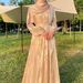 Women's Clothing Muslim Clothing Streamer Yarn Hot Selling Dress Robe Middle East Evening Dress Abaya_ecoleips.com