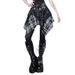 Women's Punk Fashion Plaid Mini Skirt Autumn New Gothic Style Streetwear Versatile Unique Subculture Skirt_ecoleips.com