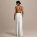 ng2510292 European And American Cross-Border Deep V Sexy Hot Girl Halter Fashion Dress Backless Patchwork High Slit Elegant_ecoleips.com