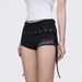 New Women's Low-Waisted Eyelet Shorts Fashion Casual Versatile Sexy Summer Base Layer Simple Design_ecoleips.com