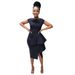 Women’s Clothing New Temperament Commuting Solid Color Loose Style Dress Clearance_ecoleips.com