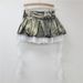Denim Skirt Women 2025 Spring And Summer American Punk Irregular Lace Splicing Design Slim A Line Skirt Trend_ecoleips.com