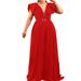 C8452 In Stock 2024 Summer New Foreign Trade Plus Size Women's Mesh Patchwork Ruched Cross-Border Jumpsuit_ecoleips.com