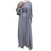 Verve Dubai Sleeveless Dress With Muslim Cardigan Coat 2006+6595_ecoleips.com