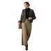 Women's Plaid Jacket Autumn Trendy Retro Loose Casual Coat Polyester Leather Elegant Fashion Daily Wear_ecoleips.com