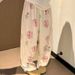 2025 New SUMMER Sleepwear Women's Long Pajamas Pants Women Loungewear Pig Printing Autumn Loose_ecoleips.com