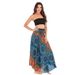 S001 Cross-Border Casual Thai European American Half Beach Vacation Dress Two-Way Big Hem Skirt Belly Dance_ecoleips.com