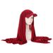 Women's Clothing Solid Color Women's Scarf Hat Versatile Malaysia Scarf Muslim Headscarf Hat_ecoleips.com