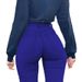 Trendy Elastic Sexy Plus-size Cropped Pants European And American Women's High-waisted New Cross-border_ecoleips.com
