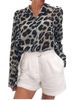2025 Spring/Summer Hot Sale Casual Leopard Print Long Sleeve Chiffon Women's Shirt_ecoleips.com