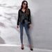 Women's Clothing Shirts High End Simple V Neck Cardigan Shirts Women's Loose Long Sleeved Button Down Tops_ecoleips.com