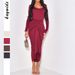 DiYun European And American Elegant Evening High-End Long Dress Women's Clothing 2025 Winter_ecoleips.com