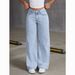 Relaxed Straight-Leg Jeans For Women - Comfortable Stretch Denim, Mid-Rise, Casual & Chic (S-3XL)_ecoleips.com