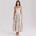 Elegant Style Suspender Dress For Women Fairy Like Slimming Floral Print Gentle Fashion_ecoleips.com