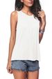 , Wish, , Best-selling European And American Casual Round-neck Solid Color Sleeveless Tank Tops,_ecoleips.com