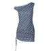 2025 Autumn New Fashion Sexy Off-Shoulder Drawstring Tie Bodycon Dress For Women Wholesale_ecoleips.com