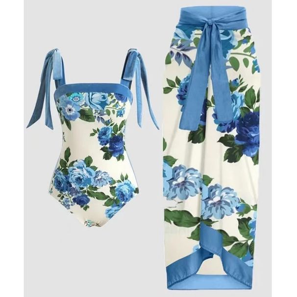 Verve 2025 Women's Swimsuit Beach Swimming Strap Swimwear One-Piece Bikini_ecoleips.com