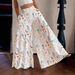 Women's Clothing Summer High-Waisted Women's Pants Floral Print Loose Fit Wide Leg Trousers Versatile Straight Leg Slimming Thin Flowy Bottoms_ecoleips.com